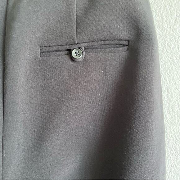 & Other Stories Black Pleated Double Zip Trousers - Picture 6 of 14